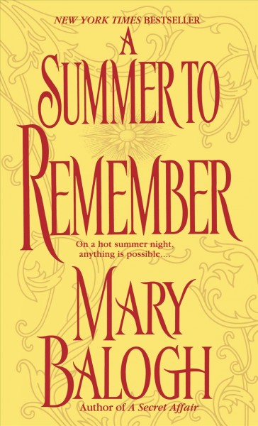 A summer to remember [electronic resource] / Mary Balogh.