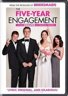 The five-year engagement [video recording (DVD)] / Universal Pictures presents in association with Relativity Media an Apatow/Stoller Global Solutions production ; produced by Judd Apatow, Nicholas Stoller, Rodney Rothman ; written by Jason Segel & Nicholas Stoller ; directed by Nicholas Stoller.