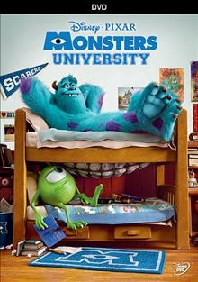Monsters University / Disney presents a Pixar Animation Studios film ; story by Dan Scanlon, Daniel Gerson & Robert L. Baird ; screenplay by Daniel Gerson & Robert L. Baird, Dan Scanlon ; produced by Kori Rai ; directed by Dan Scanlon.