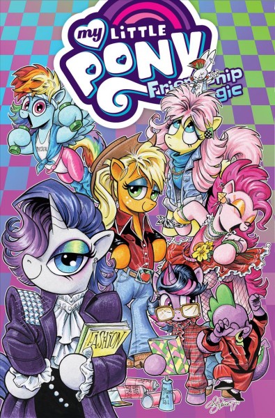 Friendship is magic  My Little Pony Volume 15 / written by Thom Zahler, Ted Anderson, Jeremy Whitley ; art by Andy Price, Tony Fleecs ; colors by Heather Breckel ; letters by Neil Uyetake.