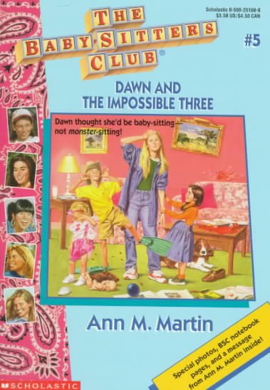 Dawn and the impossible three / Ann M. Martin.