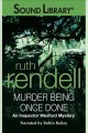 Murder being once done Cover Image